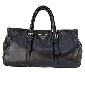 PRADA Handtasche Vintage schwarz Leder - Bild 1 von 17