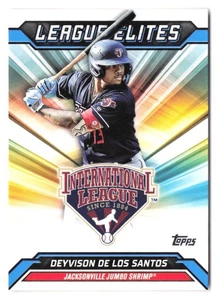 2025 Topps Pro Debut - Deyvison De Los Santos #LE-21 League Elites Rookie - Picture 1 of 2