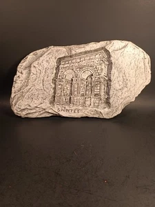 Stein Souvenir Wanddeko von Saintes in Frankreich - Bild 1 von 7
