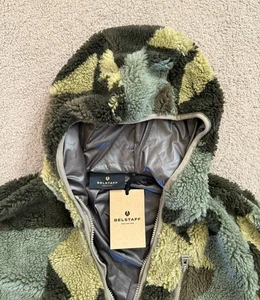 Belstaff Fragment Phoenix Kapuzenpullover Aloe Gr. M Camouflage Camo Neu mit Etikett Y2K - Bild 1 von 4