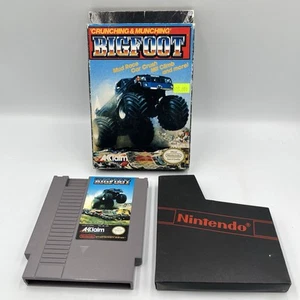 Bigfoot (Nintendo NES, 1990) - BOX/SLEEVE/FOAM *TESTED - Picture 1 of 13
