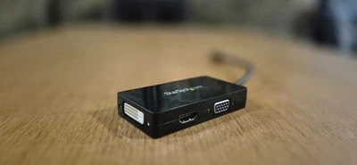 StarTech Display Multiple Video Adapter - Mini Display to 4K HDMI DVI VGA - Image 1 of 2
