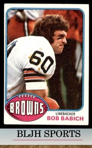 1976 Topps #374 Bob Babich Cleveland Browns (1B7) - Picture 1 of 2