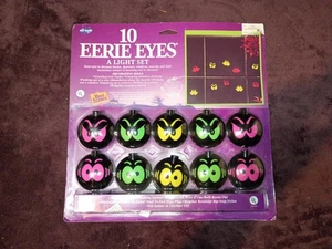 Menge 3 Neu 10 Unheimliche Augen Lichter Fun World Lichterkette Blasformen Halloween - Bild 1 von 21
