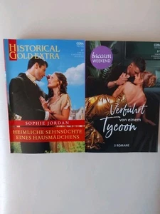 Historical Roman, Baccara Romane, Gold Extra u. Weekend, 4 Romane - Bild 1 von 2