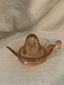 Jeannette Pink Depression Glass Jennyware Escariador Usado en Excelente Condición - Imagen 1 de 17