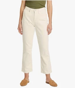 Damen High-Rise Slim Fit Stretch Bootcut Jeans - A New Day - Weiß Größe 12 - Bild 1 von 8