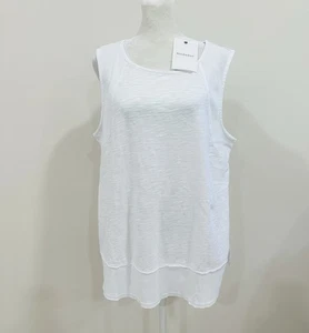NWT Mododoc Portola Tank Sundance Women’s XL White Sleeveless - Picture 1 of 7