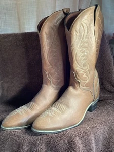 Lederstiefel Größe 13 D. Hergestellt in den USA. Keine Ahnung der Marke schönes Paar... - Bild 1 von 16