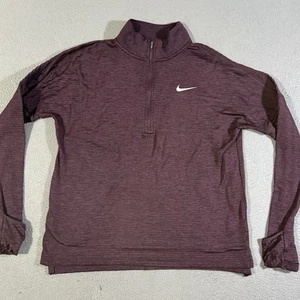 NIKE Running Light Weight Pullover Women’s Medium Purple Running 1/4 Zip - Picture 1 of 8