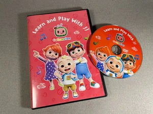 Cocomelon: Learn and Play with JJ Kid's DVD 17 New Songs in Excellent Condition - Bild 1 von 2