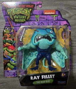 RAY FILLET TEENAGE MUTANT NINJA TURTLES MUTANT MAYHEM FIGURE TMNT NEW - Picture 1 of 5