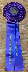 Vintage Fair Ribbon 1952 Lebanon Valley Fanciers Champion Pennsylvania Geflügel - Bild 1 von 6