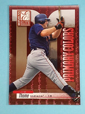 2001 Donruss Elite Primary Colors RED Jim Thome Cleveland #PC-36 537/975 ⚾