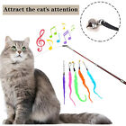 2x Replacement Head for Cat Teasing Stick Plush Toy Fishing Rod Replacement Head