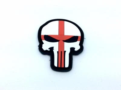 MARKENLOS England St George Crusader Flagge PVC Klett Emblem Abzeichen