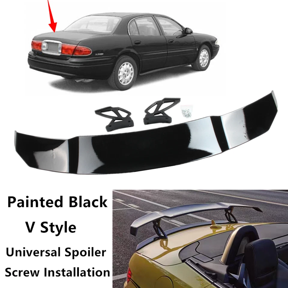 Universal Fit For Buick LeSabre 1995-2005 Racing Style Trunk Lid Spoiler Wing Foto 1 de 4