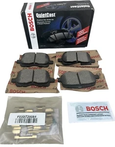 Bosch BC741 QuietCast Premium Disc Brake Pads Chevy Prism Corolla - Picture 1 of 5