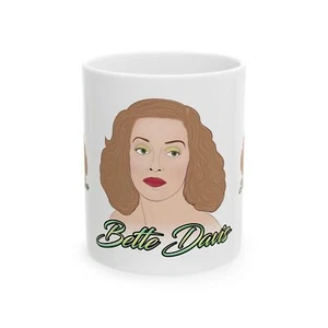 Taza de cerámica Bette Davis 11 oz - Imagen 1 de 5