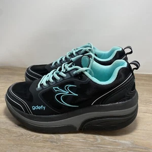 Defy Gravity Defyer Ion Damen-Sportschuhe Größe 8,5 schwarz türkis TB9022FTL-M - Bild 1 von 11