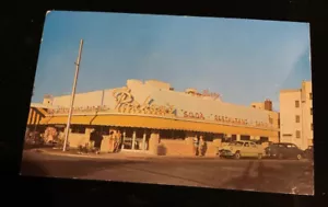 Miami Beach Florida Parhams ristorante Street View cartolina d'epoca non spedita - Foto 1 di 2