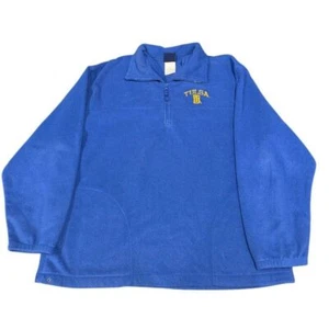 AS SPORTS TULSA NCAA Quarter Zip Sweatshirt XL Left Chest Logo Blau |G1 - Bild 1 von 5