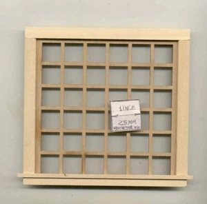 Window - Traditional 36 Panes  2125  dollhouse miniature 1:12 scale USA made