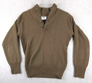 DSCP Garrison Collection Acryl Pullover OD Braun Henley Army Herren Medium 38-40 - Bild 1 von 10
