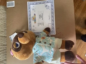 Build a Bear Tom Nook Animal Crossings mit sprechender - bestätigte Bestellung  - Bild 1 von 2