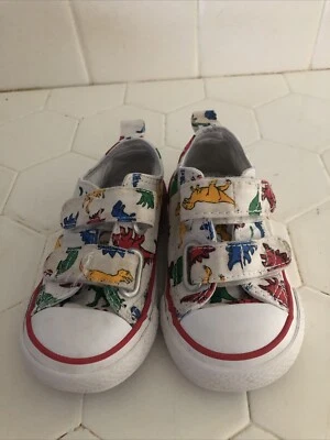 Converse Dinosaur Toddler sz 5 Sneakers - Image 1 of 4