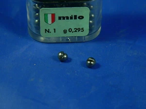 2 pacchetti piombini Milo calibrati antiossido perfetti x corone trota torrente - Foto 1 di 2