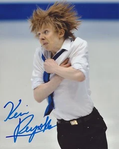 FOTO FIRMADA KEVIN REYNOLDS PATINAJE ARTÍSTICO 8X10 4 - Imagen 1 de 3