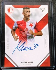 Petar Musa Rookie Signature card 14/199, Benfica, Croatia, Czech League
