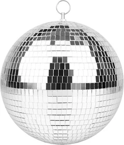 Elegant Silver-White Disco Ball for Ceiling Hanging - Great for Parties & Gifts - Picture 1 of 8