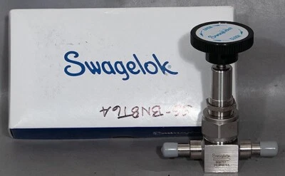 NEW Swagelok SS-BN8T6A 3/8" 500 psig Manual Stainless Steel Bellows-Sealed Valve - Image 1 of 4