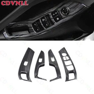 For Hyundai Elantra 11-16 Black Wood Grain Glass Window Switch Lock Panel Trim - Bild 1 von 9