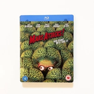 Mars Attacks! (Blu-ray) Steelbook Zavvi Exclusive - Imagen 1 de 2