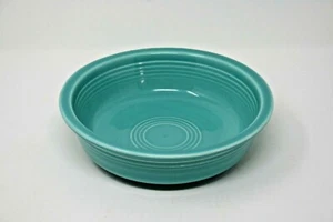 Fiestaware Turquesa Azul Aguamarina 7" Cupé Cereal Sopa Cuenco Hecho en EE. UU. - Imagen 1 de 4