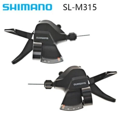 Shimano Altus SL-M315 3 7 3X7 Speed Trigger Shifter Dual Lever Shifters Set - Image 1 of 4