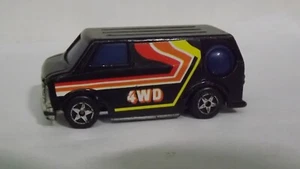 Summer Bedford Van Black "4WD" 1/60 Scale Made In Hong Kong - Picture 1 of 5