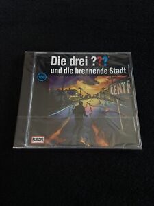 Hörbuch Höspiel CD - Die drei Fragezeichen ??? - 166 und die brennende Stadt OVP