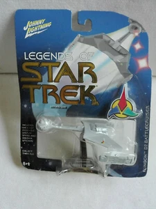 LEGENDS OF STAR TREK Johnny Lightning Serie 1 KLINGON D7 BC blaue Karte * OVP - Bild 1 von 1