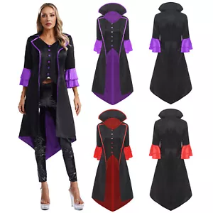 Giacca donna carnevale soprabito vestito costume vampiro fantasia cosplay palazzo - Foto 1 di 31