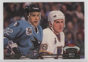 1992-93 Topps Stadium Club Brett Hull #1 HOF
