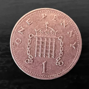 1989 1 One Penny United Kingdom England Great Britain UK World Coin - Picture 1 of 2