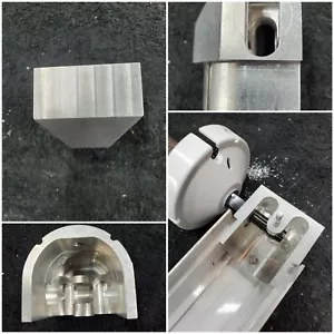 RV AWNING REPLACEMENT DOMETIC 9100 LEFT TORSION ASSEMBLY END PLUG NEW STYLE - Picture 1 of 3
