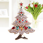  Bijoux de Noël pour femmes broches strass embellissements arbre et