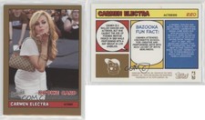 2005-06 Topps Bazooka Gold Carmen Electra #220