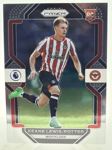 Keane Lewis-Potter 2022-23 Panini Prizm EPL Rookie #45 Brentford RC - Bild 1 von 2