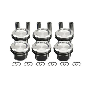 6X Pistones N54B30 con Kit de Anillos Φ84mm Para BMW E82 E90 E92 E60 F01 E71 E89 3.0L L6 - Imagen 1 de 9